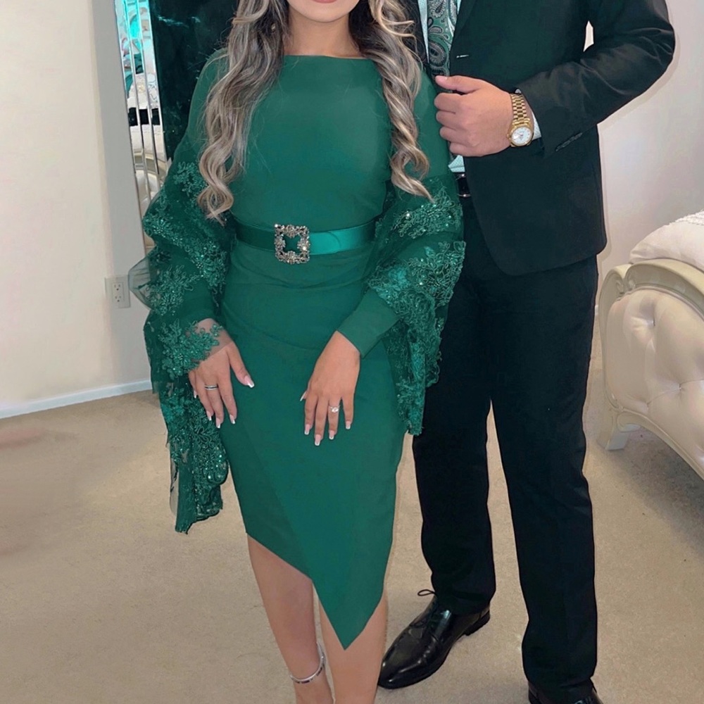 chiara boni la petite robe green dress